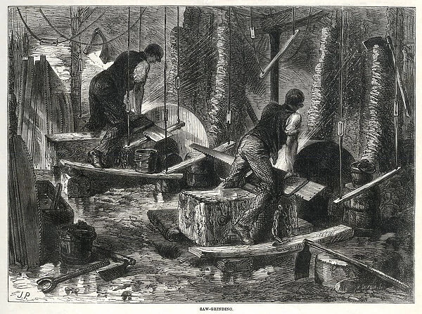 Sheffield Steel manufactures 1866