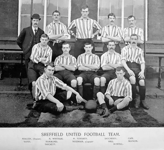 Framed Print : Sheffield United Football Team, 1890s Framed Print : Sheffield United Football Team, 1890s