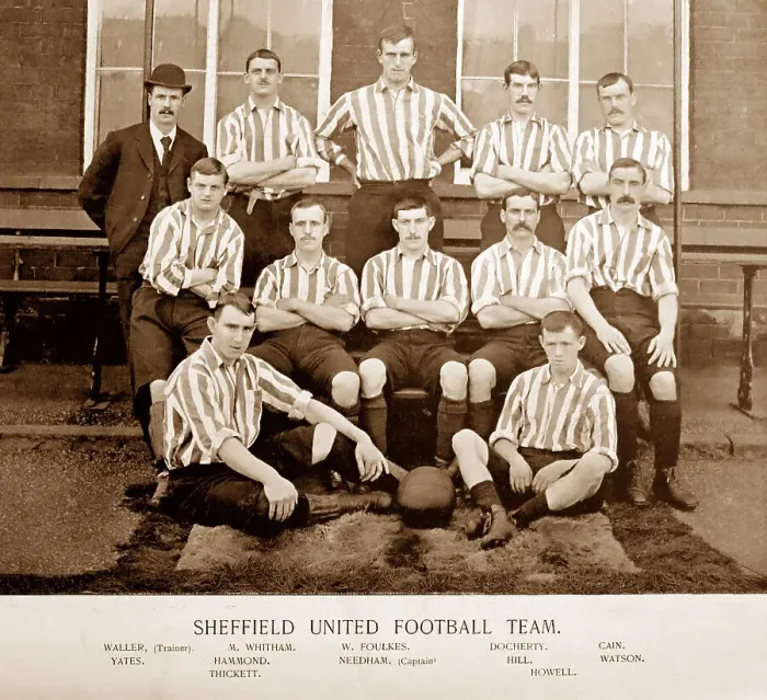 Framed Print : Sheffield United Football Team, 1890s Framed Print : Sheffield United Football Team, 1890s