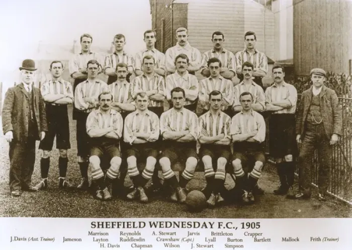 Framed Print : Sheffield Wednesday Football Club 1905 Framed Print : Sheffield Wednesday Football Club 1905