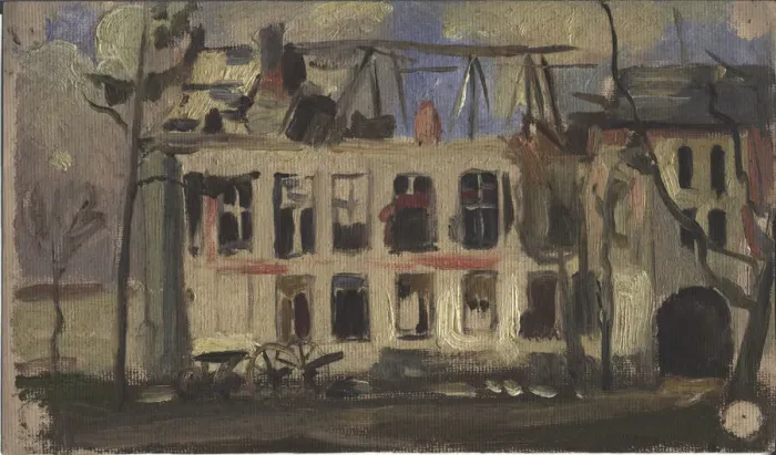 Framed Print : Shell-damaged building in northern France, WW1 Framed Print : Shell-damaged building in northern France, WW1