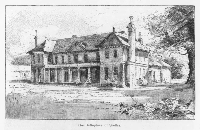 Framed Print : Shelley / Birthplace Framed Print : Shelley / Birthplace