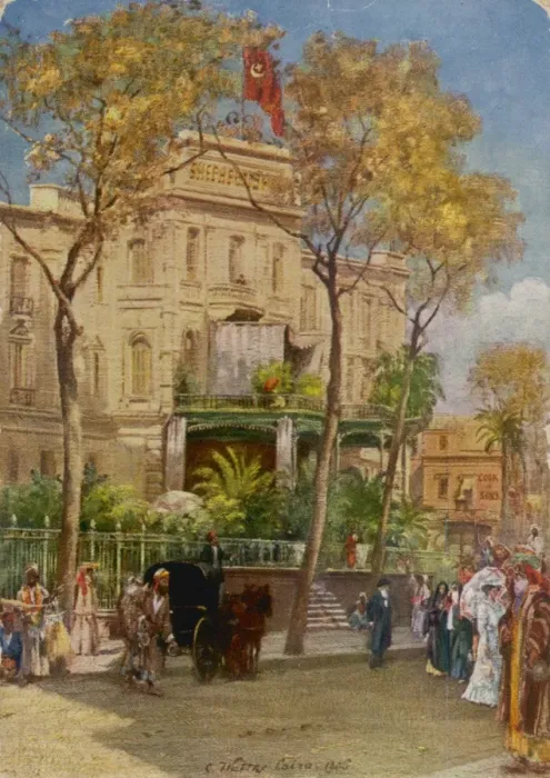 Framed Print : Shepheards Cairo 1 Framed Print : Shepheards Cairo 1