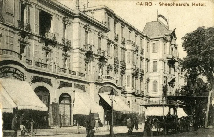 Framed Print : Shepheards Hotel, Cairo Framed Print : Shepheards Hotel, Cairo