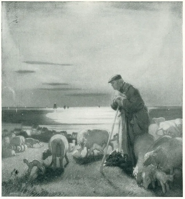 Framed Print : The Shepherd Framed Print : The Shepherd