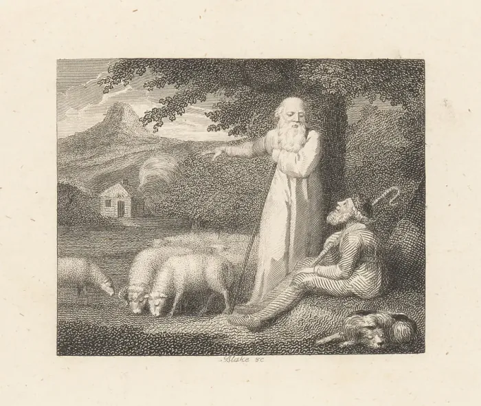 Framed Print : The Shepherd and the Philosopher Framed Print : The Shepherd and the Philosopher
