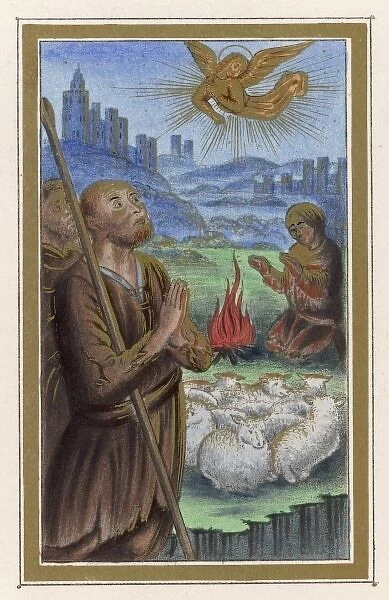 Shepherds Told of Birth