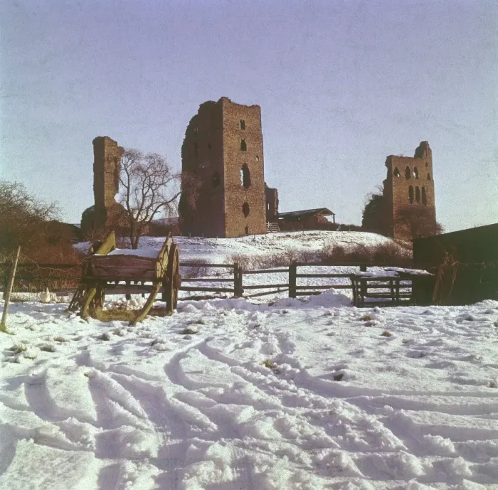 Framed Print : Sheriff Hutton Castle Framed Print : Sheriff Hutton Castle