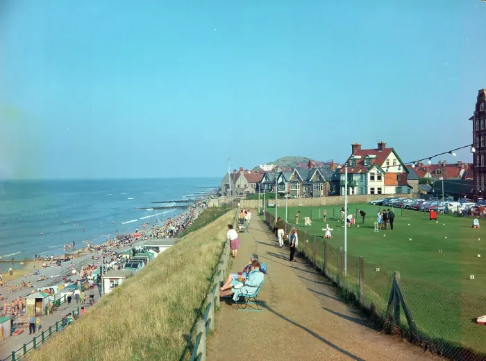 Framed Print : Sheringham - Burlington Leas Framed Print : Sheringham - Burlington Leas