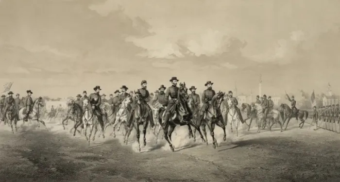 Framed Print : Sherman at Savannah, Ga Framed Print : Sherman at Savannah, Ga