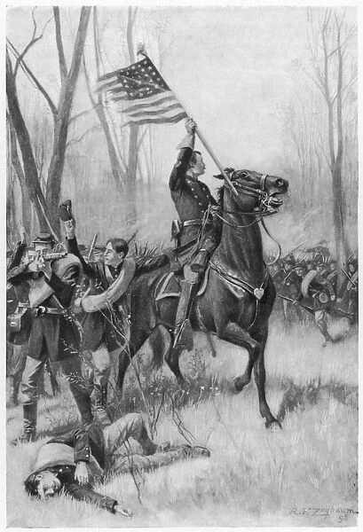 Shermans March. An episode during Sherman's march through Georgia - saving