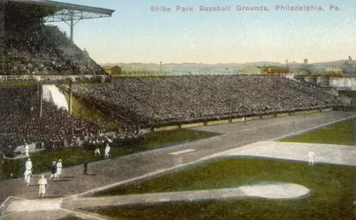 Framed Print : Shibe Park c. 1910 Framed Print : Shibe Park c. 1910