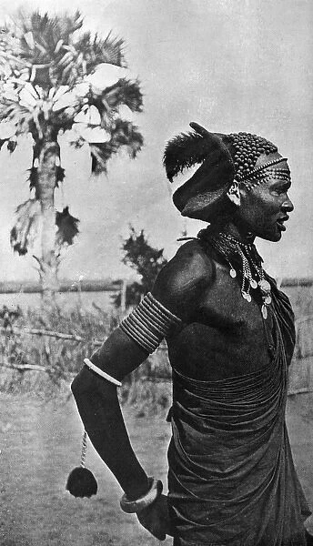 Shilluk warrior, South Sudan