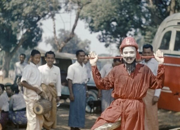 Shimbyu dancer - Rangoon