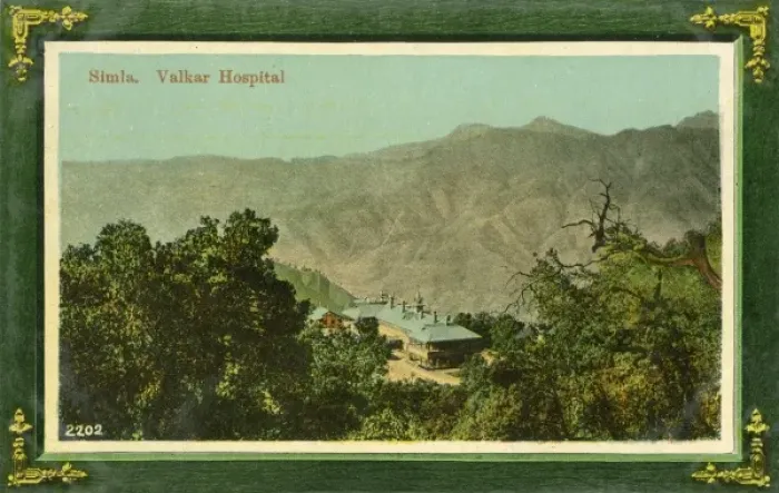 Framed Print : Shimla, India - Valkar Hospital Framed Print : Shimla, India - Valkar Hospital