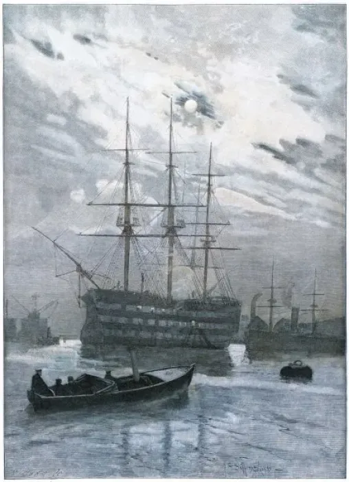 Framed Print : SHIP / VICTORY (1894) Framed Print : SHIP / VICTORY (1894)