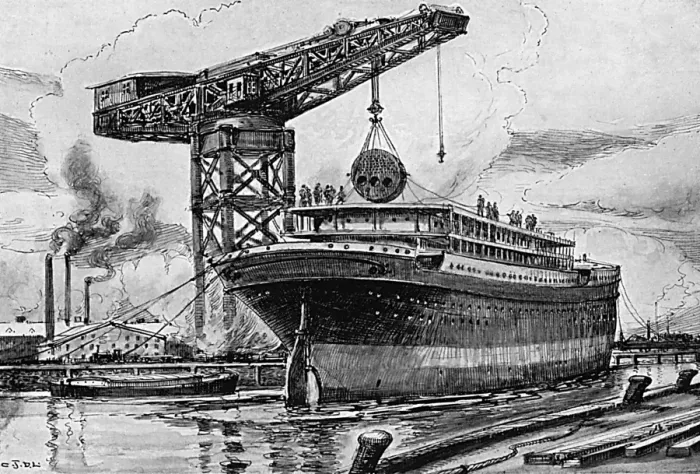 Framed Print : Shipbuilding in Ww1 Framed Print : Shipbuilding in Ww1