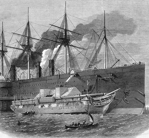 Shipping the Atlantic Telegraph onboard the Great Eastern