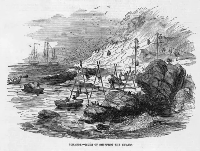 Framed Print : Shipping Guano / Africa Framed Print : Shipping Guano / Africa