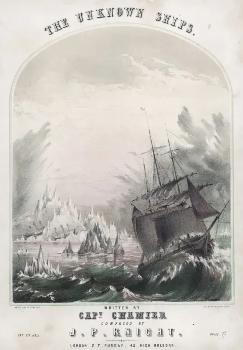 Framed Print : Ships in the Ice Framed Print : Ships in the Ice