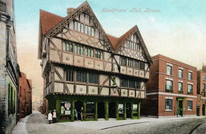 Framed Print : Shodfriars Hall, South Street, Boston, Lincolnshire Framed Print : Shodfriars Hall, South Street, Boston, Lincolnshire