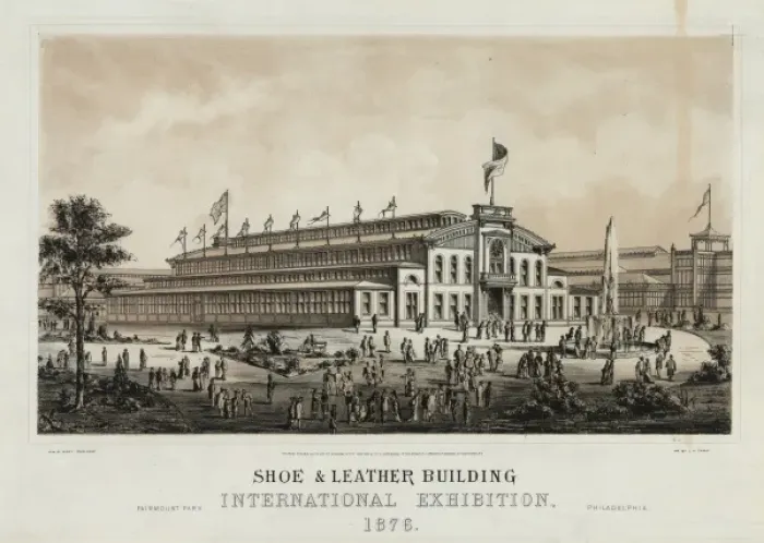 Framed Print : Shoe & leather building, international exhibition, Fairmont Framed Print : Shoe & leather building, international exhibition, Fairmont