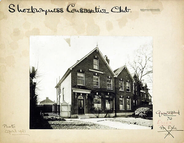 Shoeburyness Conservative Club, Shoeburyness, Essex
