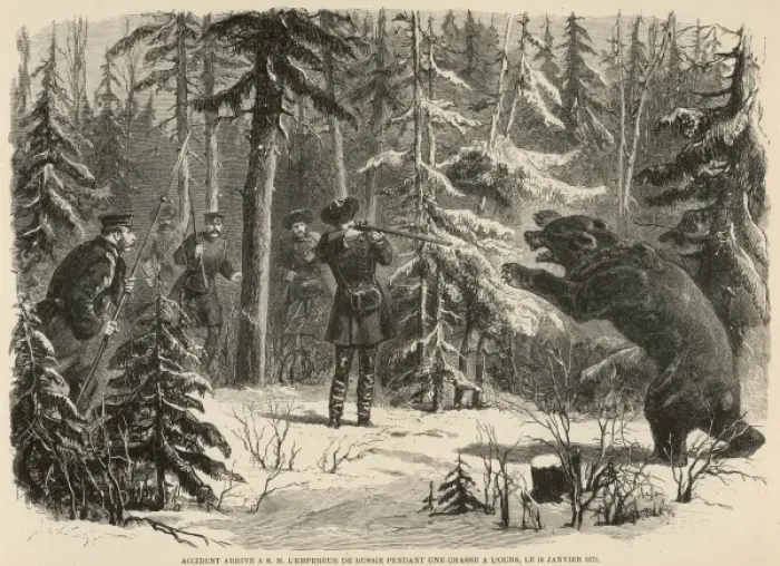 Framed Print : Shooting a bear Framed Print : Shooting a bear