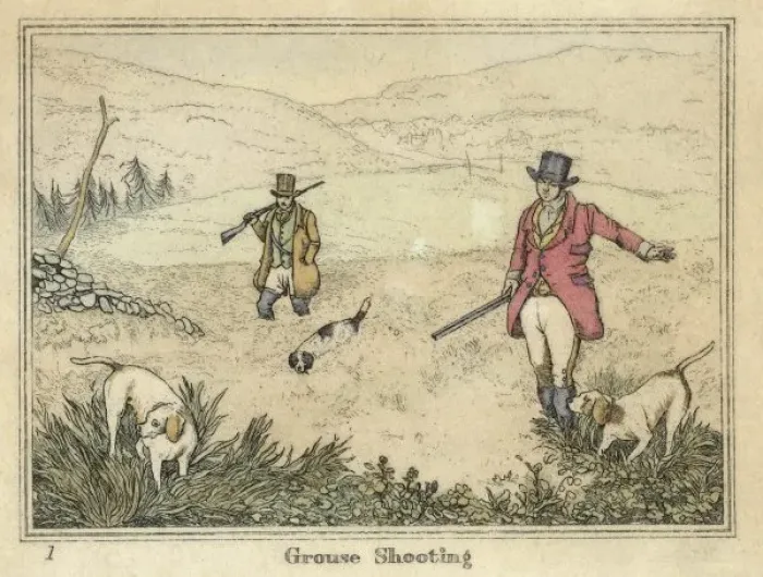 Framed Print : Shooting Grouse (Alken) Framed Print : Shooting Grouse (Alken)