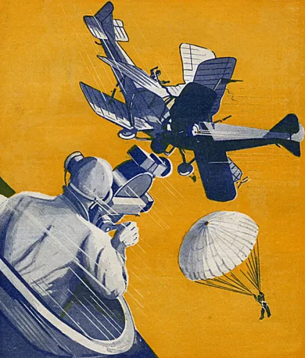 Framed Print : Shooting a movie thriller in mid-air Framed Print : Shooting a movie thriller in mid-air