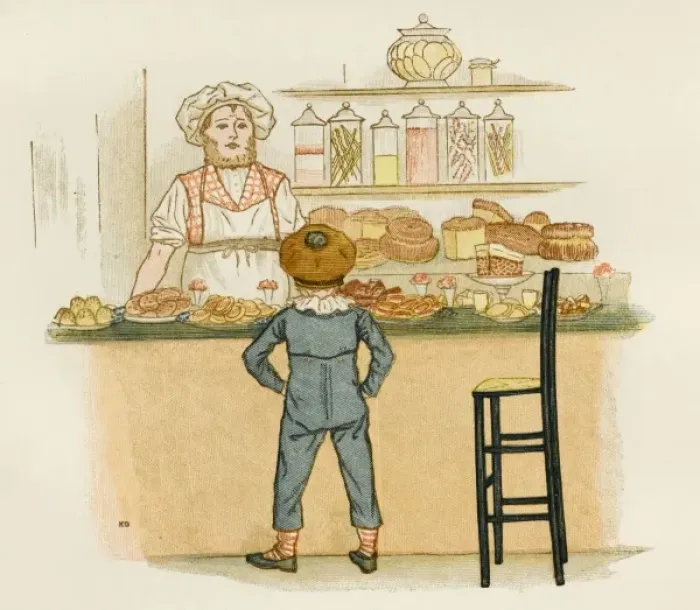 Framed Print : SHOP / BAKER (G WAY) Framed Print : SHOP / BAKER (G WAY)
