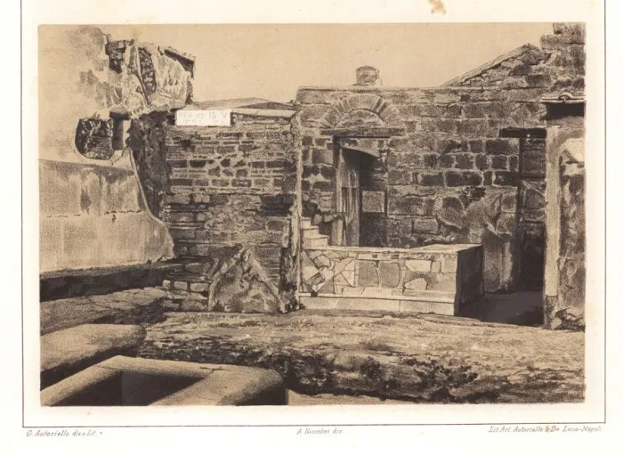 Framed Print : Shop near the fountain of Mercury, VI. 5, Pompeii Framed Print : Shop near the fountain of Mercury, VI. 5, Pompeii