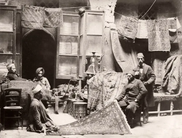 Framed Print : Shop, store, selling carpets, Cairo, Egypt Framed Print : Shop, store, selling carpets, Cairo, Egypt
