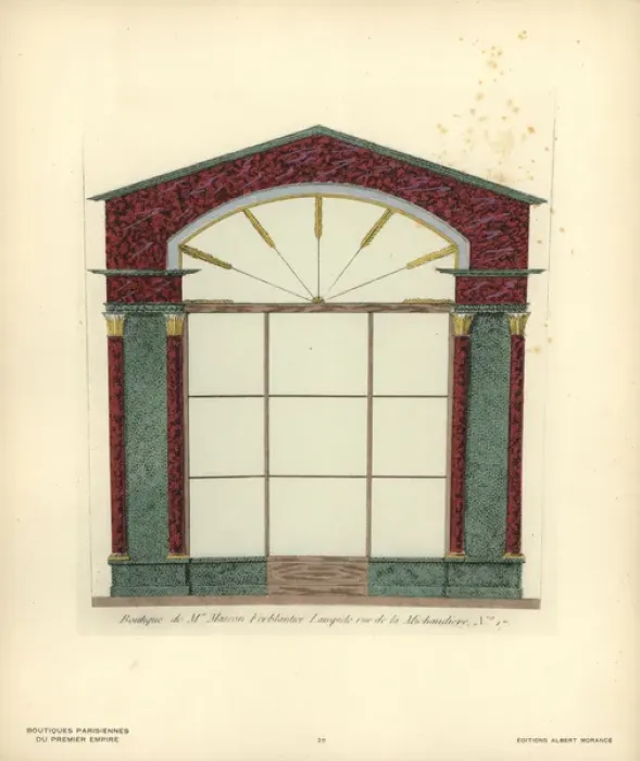 Framed Print : Shopfront of Massons tinsmith and lampmaker Framed Print : Shopfront of Massons tinsmith and lampmaker