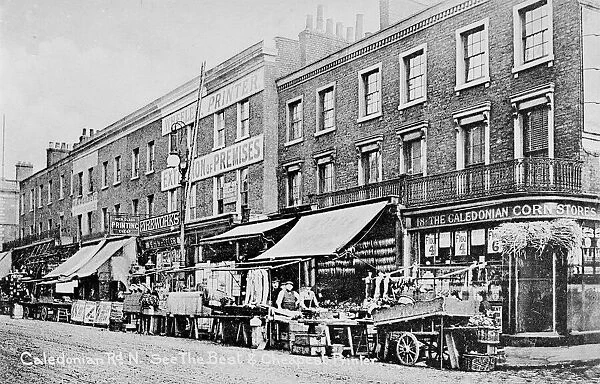Shops at Caledonian Road, North London