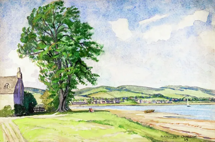 Framed Print : Along the shore at Lamlash, Isle of Arran, Scotland Framed Print : Along the shore at Lamlash, Isle of Arran, Scotland