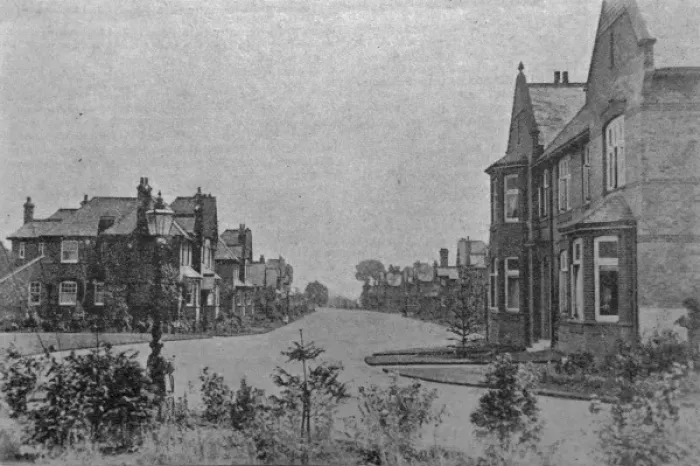 Framed Print : Shoreditch Cottage Homes, Hornchurch, Essex Framed Print : Shoreditch Cottage Homes, Hornchurch, Essex