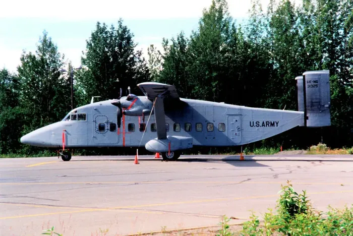 Framed Print : Short-Bombardier C-23B Sherpa 93-01325 Framed Print : Short-Bombardier C-23B Sherpa 93-01325