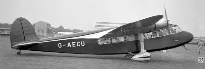 Framed Print : Short S. 22 Scion Senior G-AECU Framed Print : Short S. 22 Scion Senior G-AECU