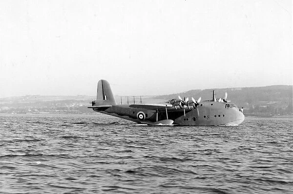 Short S23 Empire flying boat, AX659, after conversion
