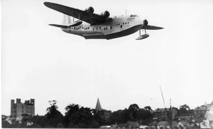 Framed Print : Short S23 Empire Flying Boat G-ADHL Canopus Framed Print : Short S23 Empire Flying Boat G-ADHL Canopus