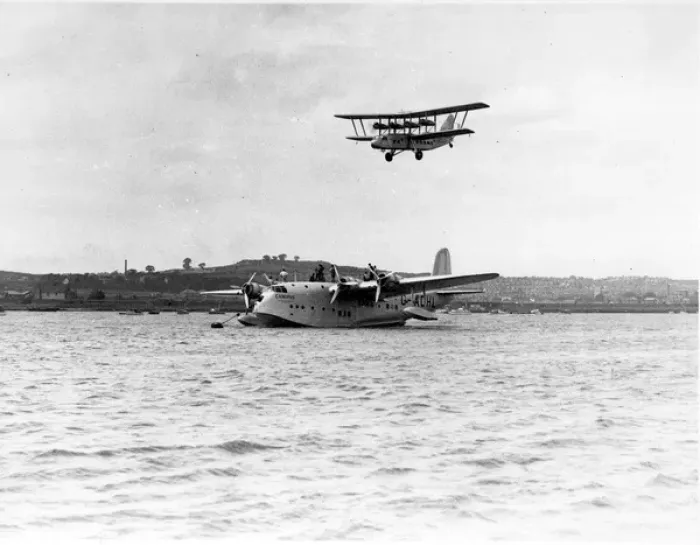 Framed Print : Short S23 Empire Flying Boat G-ADHL Canopus Framed Print : Short S23 Empire Flying Boat G-ADHL Canopus