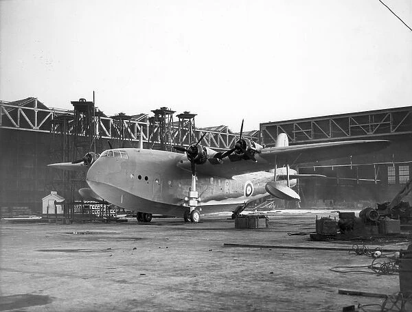 Short S23 Empire Flying Boat after modifications