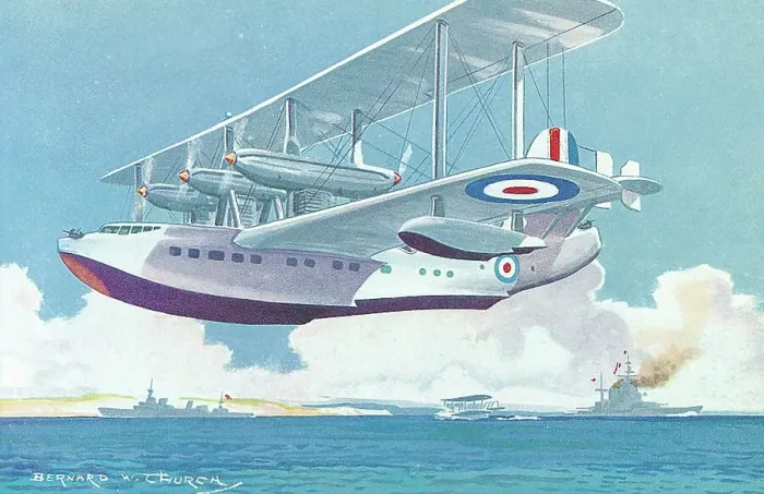 Framed Print : Short Sarafand RAF royal air force aviation flight Framed Print : Short Sarafand RAF royal air force aviation flight
