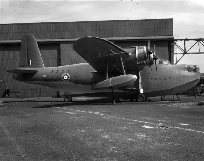 Framed Print : Short Sunderland II T9113 Framed Print : Short Sunderland II T9113