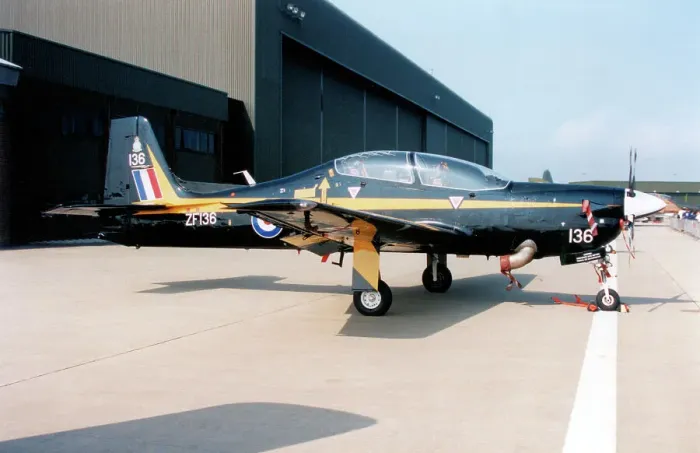Framed Print : Short Tucano T. 1 ZF136 Framed Print : Short Tucano T. 1 ZF136
