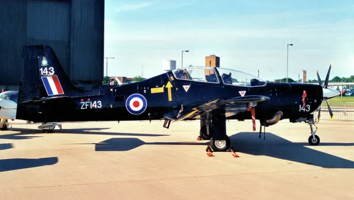 Framed Print : Short Tucano T. 1 ZF143 Framed Print : Short Tucano T. 1 ZF143