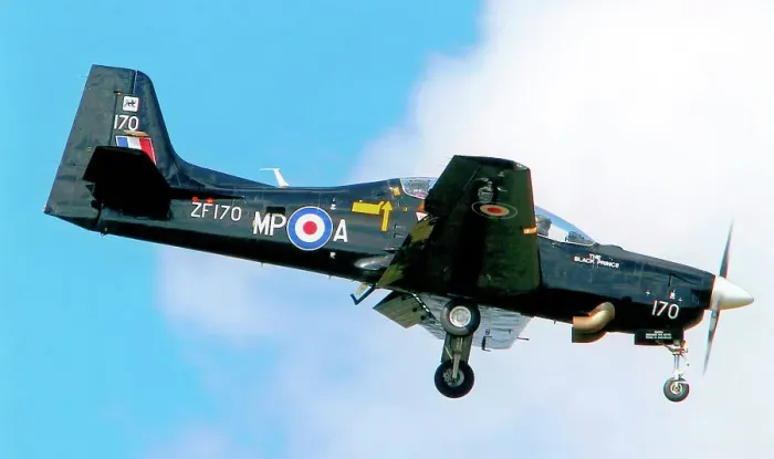 Framed Print : Short Tucano T. 1 ZF170 Framed Print : Short Tucano T. 1 ZF170
