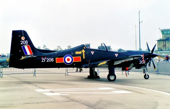 Framed Print : Short Tucano T. 1 ZF206 Framed Print : Short Tucano T. 1 ZF206