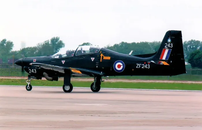 Framed Print : Short Tucano T. 1 ZF243 Framed Print : Short Tucano T. 1 ZF243